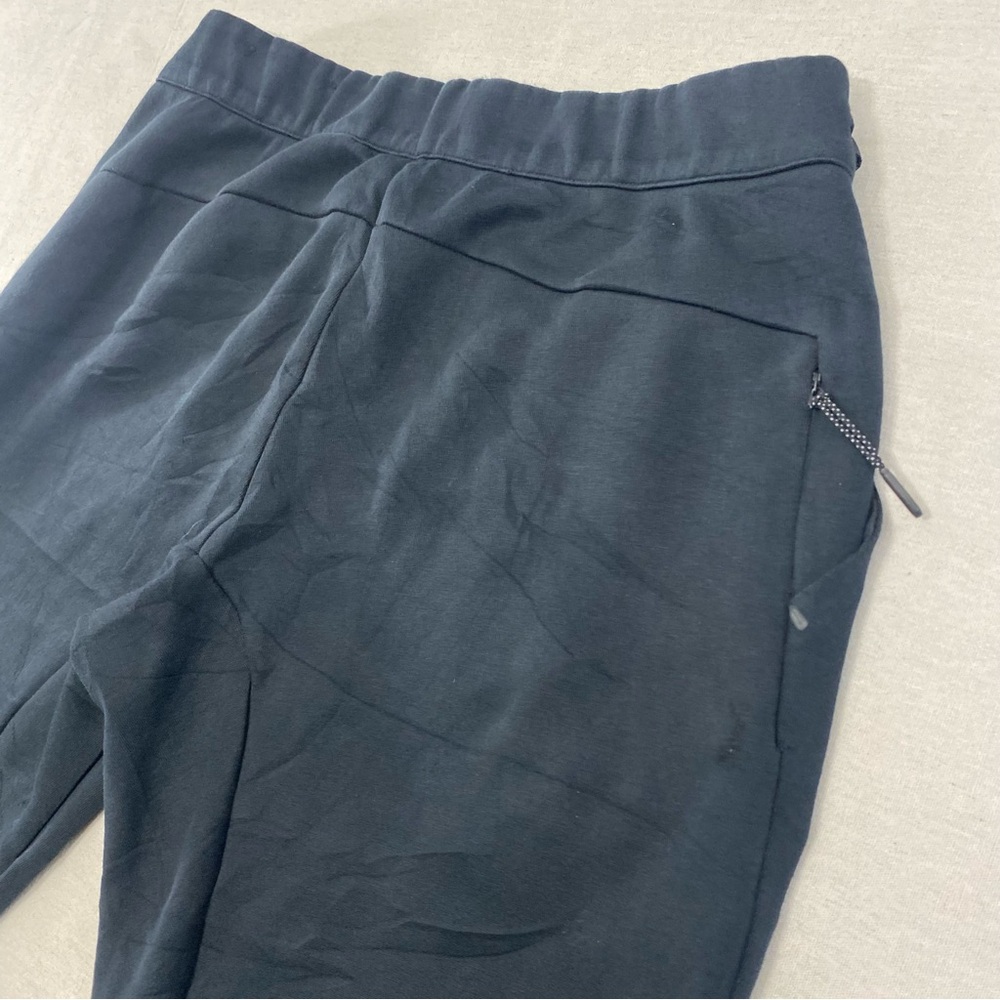 Nike Sportswear Tech Fleece Jogger Mens Large Sweatpants Cropped 832120 Black - Picture 9 of 12